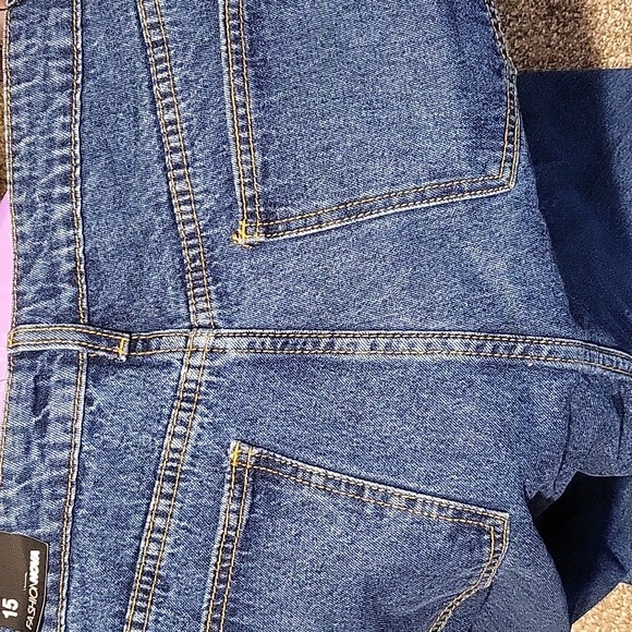 FN Outta The Way Non Stretch Straight Leg Jeans dark wash - Picture 3 of 6